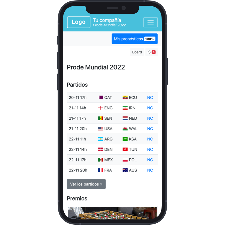 Instalar como aplicación - Copa Mundial 2022